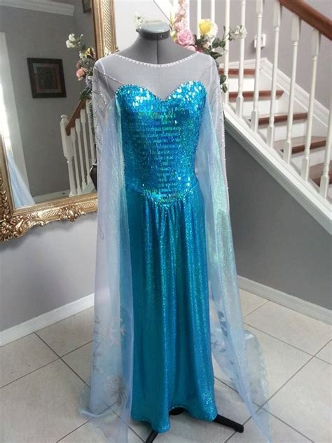 etsy elsa dress